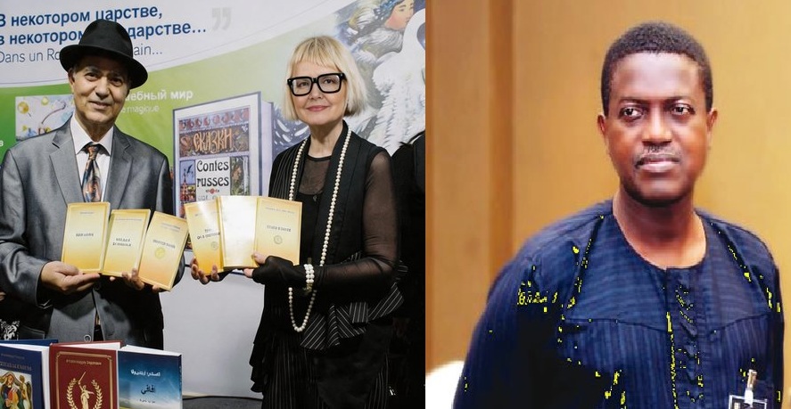 Дни АНМ в Тунисе.Wale Okediran  (Нигерия) Презентация книг лауреатов премии WOW на Международной книжной ярмарке